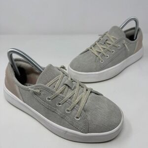 Hey Dude Cody W Heathered Knit Mesh Light Grey Women's Size 7